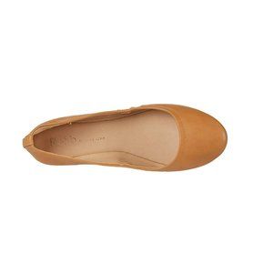 ROHB Tan Leather Flats
